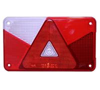 Rear light lens left Aspöck Multipoint V Back 18 - 8485 - 007 L