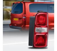 Rear Light Lens W/O Bulbs For Peugeot/Vauxhall/Toyota/Citroen 2016-2024 | ABS Waterproof, O/S, For Expert/ Vivaro/ Proace/ Dispatch/ SpaceTourer, Right Driver Side