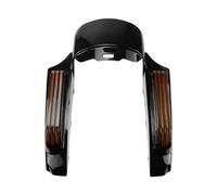 Rear Light Motorcycle Rear Mudguard Extension Fascia With LED Light Lens For Touring For Electra Street For Road Glide FLHR FLHTK 09-13 Stop Taillight