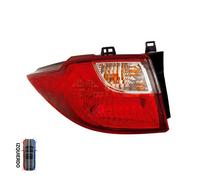 Rear Light No Bulb Holder White Red Outer Left Mazda 5 05-08