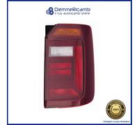 Rear Light Right 1 Port Dark Bottom For Volkswagen Caddy 15