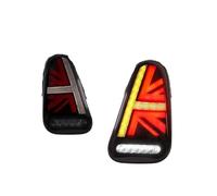 Rear Light Tail 2PCS LED Tail Light with Brake for reverse Sequential Amber Turn for signal for BMW for Mini for Cooper(2PCS Black)