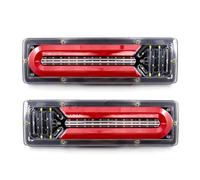 Rear Lights 2Pcs 12V 24V Trailer Trucks Tail Light Running Turn Signal Brake Reverse Rear Lamp Taillight Parts RV BUS Led Rear Tail