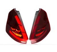 Rear Lights LED Tail Lights For Fiesta MK7 .5 VI 2008-2020 Start-up Animation Sequential Turn Signal Red Rear Lamps Pair Assembly Tail Rear Light