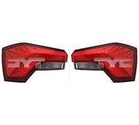 Rear Lights Pair TYC Fits SKODA Kamiq 19- 658945095 658945096