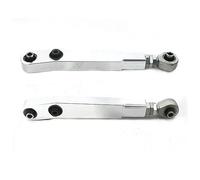 Rear Lower Control Arms Pillow Ball Compatible for Lancer Evolution Evo 8 9 Car Accessories(Silver)