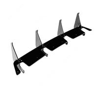 Rear Lower Lip Diffuser For Benz A Class W176 2013 2014 2015 2016 2017 2018 Car Rear Bumper Diffuser Kit Sports spoiler splitter body modification kit