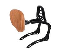 Rear Luggage Motorcycle Supplies Rear Backrest Multi Puporse Adjustable Folding Sissy Bar For Rebel 2017-2024 CM300 CM500 CMX300 CMX500 Luggage Rack(Black-Browm)