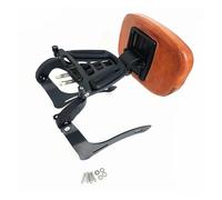 Rear Luggage Multi Purpose Rider Driver Passenger Backrest Sissy Bar For Indian For Scout For Bobber 2018-2024 For Rogue For Twenty Sixty Sissybar Rear Rack(Brown Pad Black Bar)