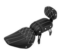 Rear Luggage Rack For I&ndian For Scout Bobber ABS 2018 2019 2020 Motorcycle Driver Passenger Seat With Backrest Pad(Style F)