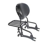 Rear Luggage Rack For Indian For Challenger 2020 Motorcycle 12" Backrest Sissy Bar W/Mounting Spools Accessories Motorcycle(Black-black Set)