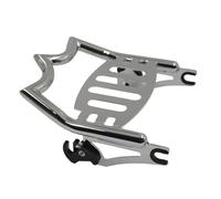 Rear Luggage Rack For Road King For Glide 2009-2024 Motorcycle Accessories Solid Steel Crown Style Luggage Rack Detachable Tour Pack Kit Cargo Carrier