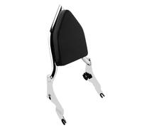 Rear Luggage Rack Motorcycle 14'' Sissy Bar Rear Passenger Backrest Detachable For CVO For Road Glide For Street Glide For Touring For Road King 2009-up