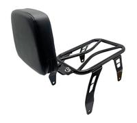 Rear Luggage Rack Motorcycle For Indian For Scout Rogue Sixty 2022-2023 Motorcycle Rider Solo Seat Luggage Rack With Driver Backrest Sissy Bar(Black Typeb Backrest)