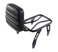 Rear Luggage Rack Motorcycle For Indian For Scout Rogue Sixty 2022-2023 Motorcycle Rider Solo Seat Luggage Rack With Driver Backrest Sissy Bar(Black Typea Backrest)
