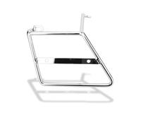 Rear Luggage Rack Motorcycle Left Saddle Bag Side Trunk Bag Support Bracket FIT For DAX 125 For ST125 2021-2024 Motorcycle Rear Luggage Rack(Silver)