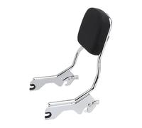 Rear Luggage Support Shelf Black Chrome Motorcycle Rear Pessenger Sissy Bar Upright Backrest For Softail Slim Street Bob 2018-2023