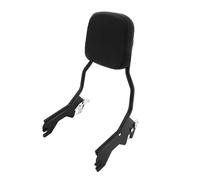 Rear Luggage Support Shelf Black Chrome Motorcycle Rear Pessenger Sissy Bar Upright Backrest For Softail Slim Street Bob 2018-2023