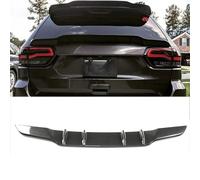 Rear Mid Spoiler for Jeep Grand Cherokee Wk2 2013-2022 All Models Trunk Duck Spoiler Compatible with Laredo, Overland, SRT, Limited, Trackhawk (Carbon Fiber Paint)