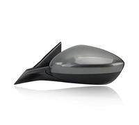 Rear Mirror Assembly For Accord 10th Generation 2018-2022 Side Door Mirror Rearview Lens Reflective Glass Manual Foldable Cover Complete Wing Mirrors(L gray)