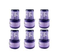 Rear Motor Hepa Filter Replacement Parts, Compatible For Dyson V12 Cyclone Cordless Vacuum Cleaner Accessories (Color : 6pcs)