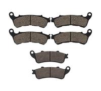rear motorcycle brake pads NT 700V NT700 for Deauville VFR800 XL1000V for Varadero XL1000 ST1300 VT1300 VT1300CX for Fury Motorcycle Front Rear Brake Pads(Front and Rear)