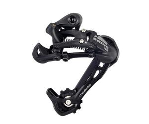 Rear mountain bike derailleur sram 8-9 speed x5 long cage black.