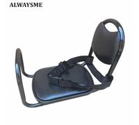 Rear Mounted Child Bike Seat With Handlebar and Backrest For Age 3~10 Years