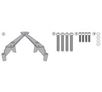 GIVI Top Case Carrier for Monolock Case for Honda PCX 125 (10-21), 150 (10-18)