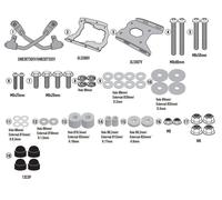 Rear Mounting Kit, Givi SR3125 for Monokey/Monolock Top Case, Suzuki V-Strom