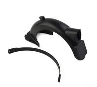 Rear Mudguard for Ninebot Max G30D Electric Scooter with Rear Light, Shockproof ABS + PC Mudguard Accessories, Improved Visibility and Safety at Night Driving, Black (for Fender Only)