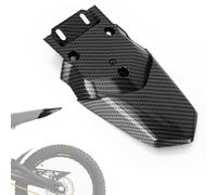 Rear Mudguard for Sting MX3 MX4 MX5, PSLER Motorcycle Short Rear Mud Guard for Talaria Sting R MX4 MX3 MX5 Electric Dirt Bike, Carbon Fiber Pattern
