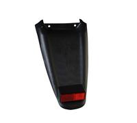 Rear mudguard/mud flap scooter adapted for stunt/slider (+reflector) black