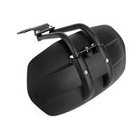 Rear Mudguard, Mudguard Black Mudguard Motorcycle Modified Rainboard Rear Cover Back Mudguard Protector for Convex Rear Flat Fork 12-18Inch Tires and Other Motorcycle