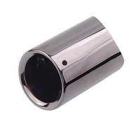 Rear Muffler Tip For BMW F10 F18 520i 523i 525i 528i F30 316i 318i 320i 328i 330i 2Pcs Titanium Black Exhaust Tip Muffler Stainless Steel Exhaust Tail End