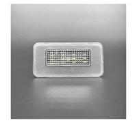 Rear Number Plate Light Car White LED License Number Plate Light For Tesla For Model S X 2016 2017 2018 2019 2020 2021 2022 Error Free License Plate(1 Pcs)
