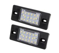 Rear Number Plate Light Lamps For GOLF For Passat Number Plate Lights | 2 Piece LED Number License Plate Light Lamp White For VW For GOLF 4 5 Variant For Passat B5.5 For Touareg For Tiguan