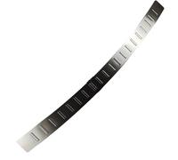 Rear Outer Bumper Protector Trim Door Sill Scuff Cover Plate For VW For Touran 2010-2015(Black)