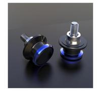 Rear Paddock Stand Bobbins For GROM 125 | Motorcycle Cotton Reels CNC Aluminum Hex Socket Bolt Fixing(Blue)