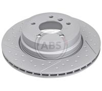 Rear Pair 2x Brake Disc A.B.S. 18436 for BMW 1 (E82)/1 (E88) (07-21)
