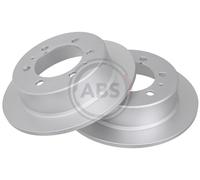 Rear Pair (2x) of Brake Disc A.B.S. 17016