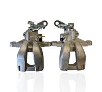 Rear Pair Of Brake Calipers Compatible With Opel Corsa D (2006-2014) With 264mm Discs