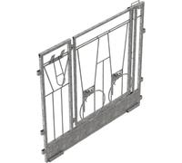 Rear panel for box modular calf feeder Kerbl