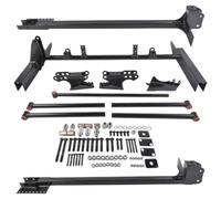 Rear Parallel 4-Link Kit With Subframe Connectors Compatible With Chevrolet Nova AP02 1962 1963 1964 1965 1966 1967
