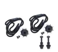 Rear Parcel Shelf Strap 2Pcs Universal Car Rear Shelf Straps Ball Holding Cord Vehicle Tailgate Lanyard Trunk Storage Package Tray Lid Rope Nylon Sling