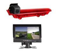 Rear Parking Assist Camera For T5 T6 For Transporter For Caravelle For M&ultivan Car Reversing Camera HD 720P 3rd Brake Light Stop E9 Backup Rear View Parking(7.0inch monitor)