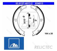 ATE Handbrake Shoes with accessories 03.0137-4013.2 Parking Brake Pads,Handbrake Pads MERCEDES-BENZ,CHRYSLER,C-Klasse Limousine (W203)