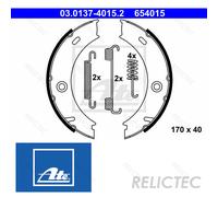 Brake Shoe Set, parking brake ATE 03.0137-4015.2 for LT 28-46 II Van 2.3 1996-