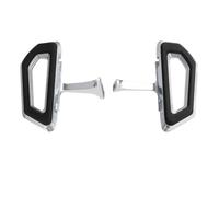 Rear Passenger Footboard Compatible With Touring Road King Street ST Electra Ultra Limited CVO 1993 2022 Footpegs(Chrome)