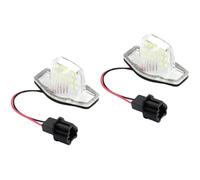 Rear Plate Lamp For Honda FR-V for Edix 2004-2009 LED License Plate Lights Assembly 12V SMD Number Lamp Xenon White 6000k